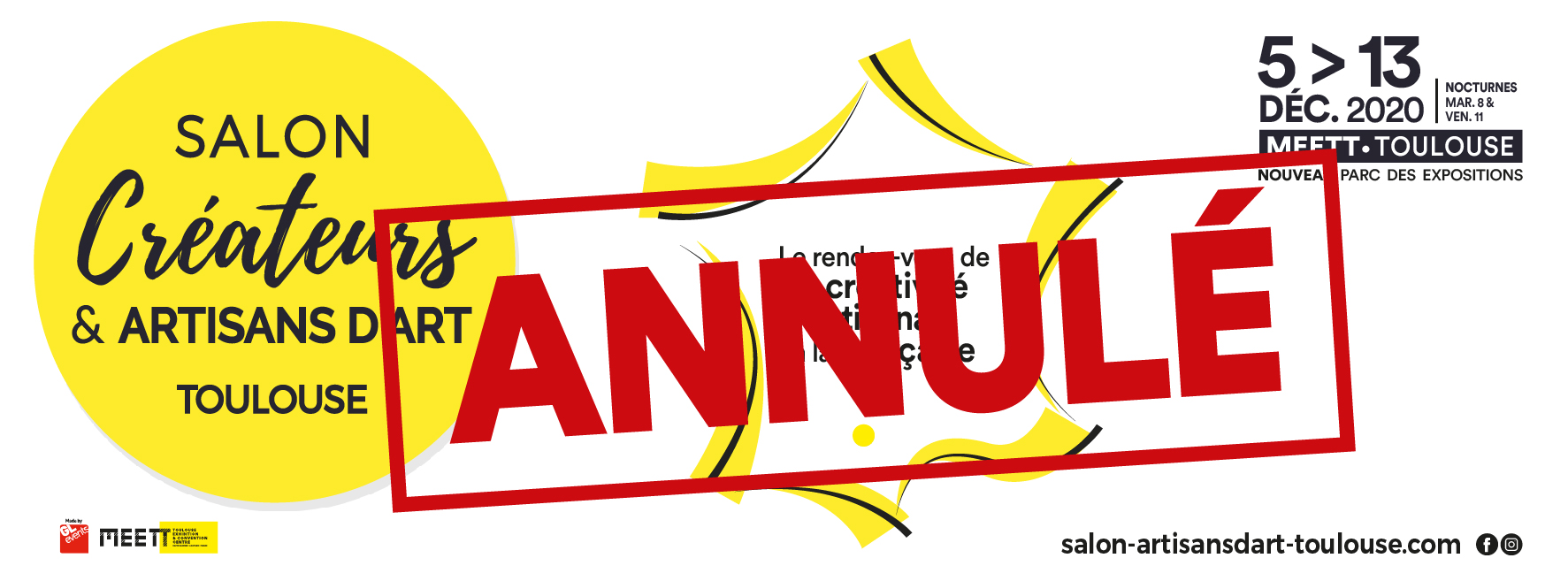 ANNULATION DU SALON