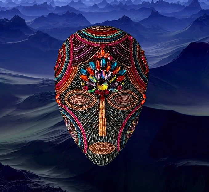 Masque artisanal