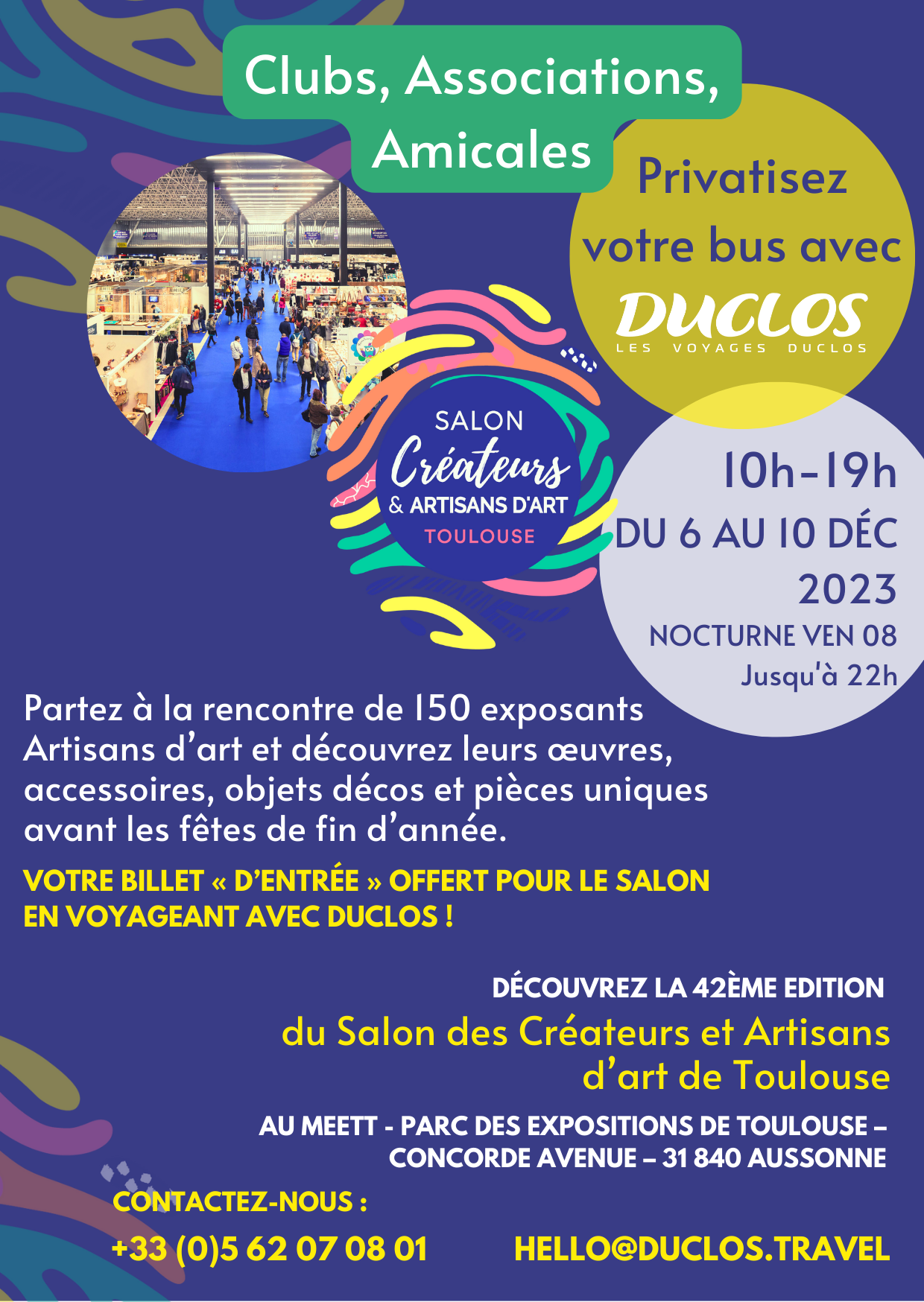 Gagnez vos places pour le Salon des Loisirs Créatifs au Meett Toulouse 